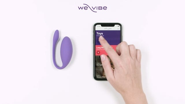 Смарт віброяйце We-Vibe Jive Lite Purple — фото 9