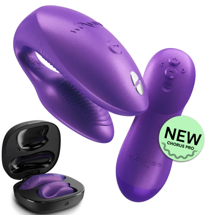 Парний смартвібратор We-Vibe Chorus Pro Cosmic purple — фото 2