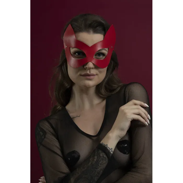 Маска киці Feral Feelings Kitten Mask Red