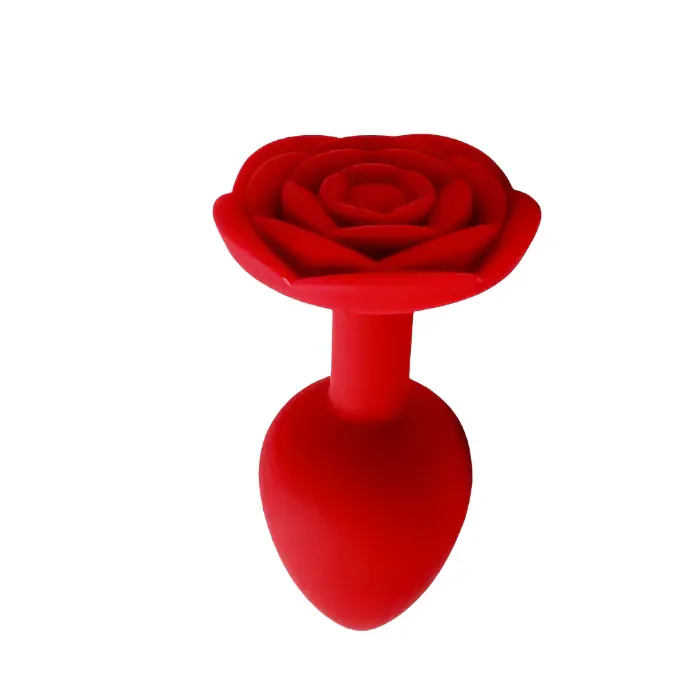 Анальна пробка Baby XXX Rose М Red — фото 6