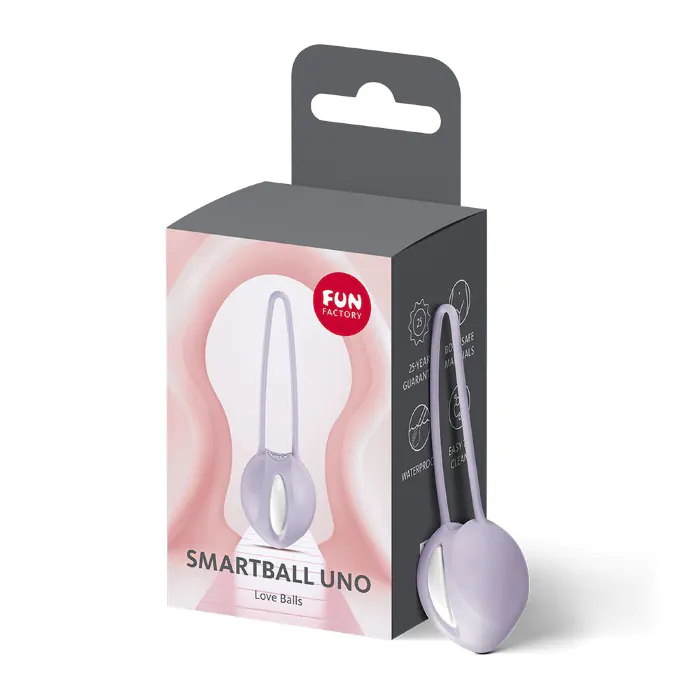 Вагінальна кулька Fun Factory Smartballs Uno Purple — фото 7