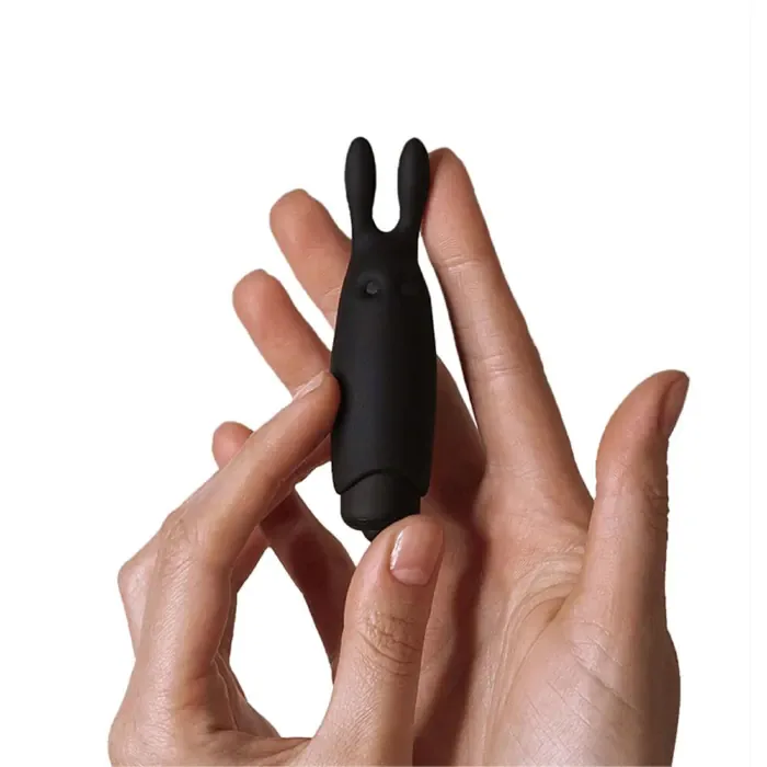 Мінівібратор Adrien Lastic Pocket Vibe Rabbit Black — фото 7