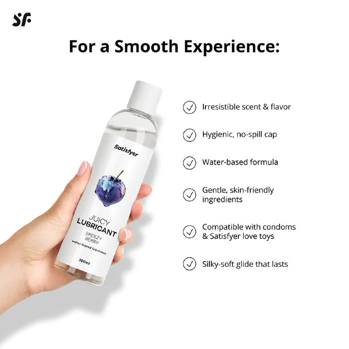 Лубрикант Satisfyer Juicy Lubricant Breezy Berry 300 мл — фото 5