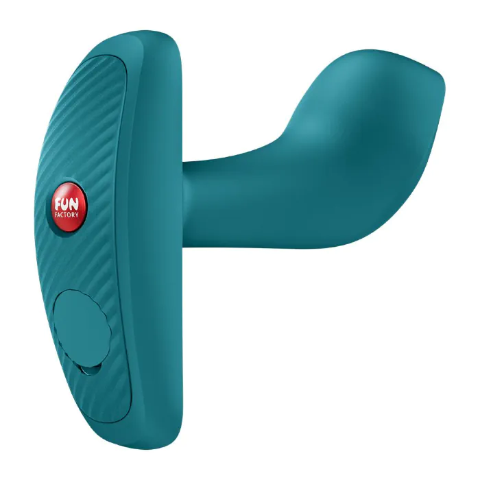 Анальна пробка Fun Factory Bootie Vibe Bottle Green — фото 2