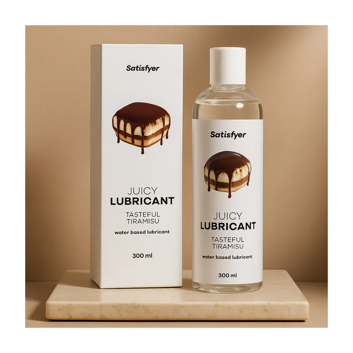 Лубрикант Satisfyer Juicy Lubricant Tasteful Tiramisu 300 мл — фото 12