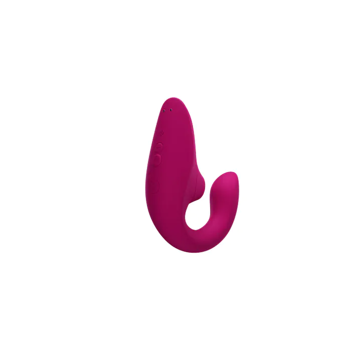 Вібратор кролик з вакуумною стимуляцією Womanizer Blend Vibrant Pink — фото 3