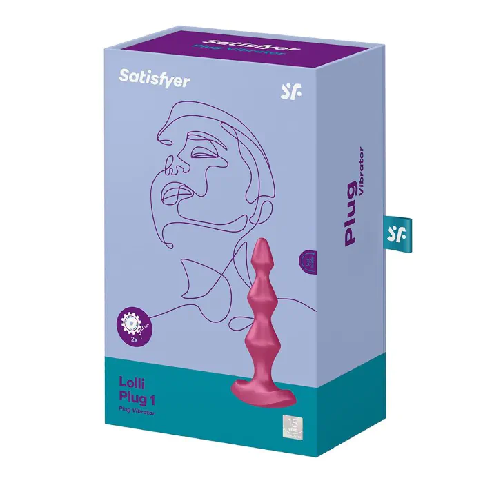 Анальний стимулятор Satisfyer Lolli-Plug 1 Bordeaux — фото 5
