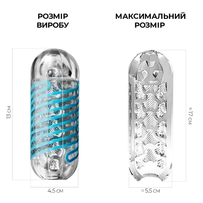Мастурбатор Tenga Spinner Tetra — фото 3
