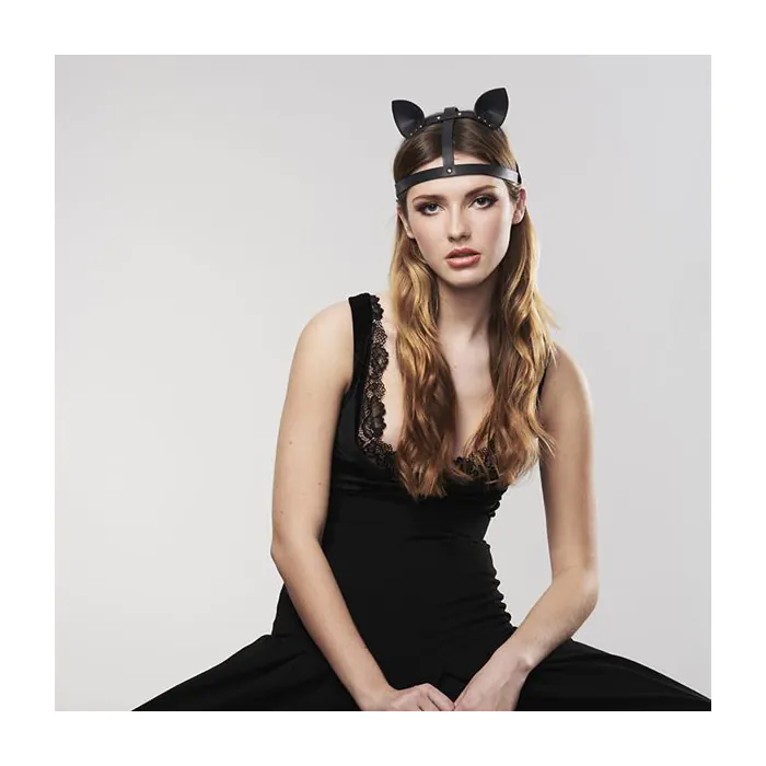 Котячі вушка Bijoux Indiscrets MAZE Cat Ears Headpiece Black — фото 7