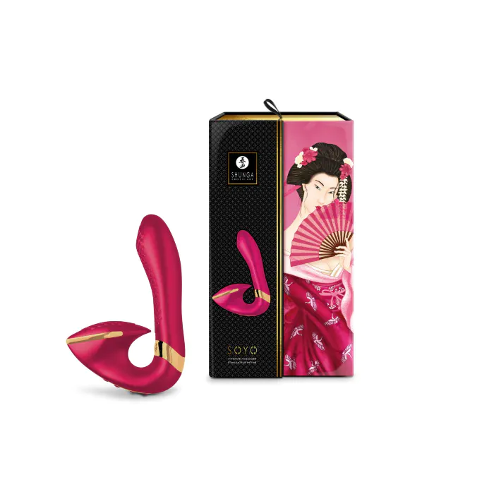 Вібратор Shunga Soyo Intimate Massager Rasberry — фото 4
