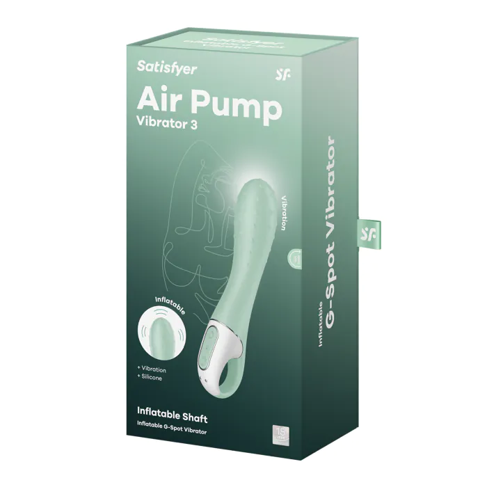 Вібратор Satisfyer Air Pump Vibrator 3 — фото 8
