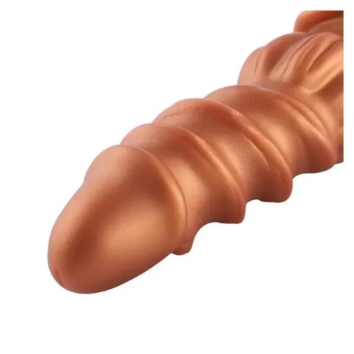 Дилдо Hismith Spiral Grain Silicone Dildo Monster Series — фото 6