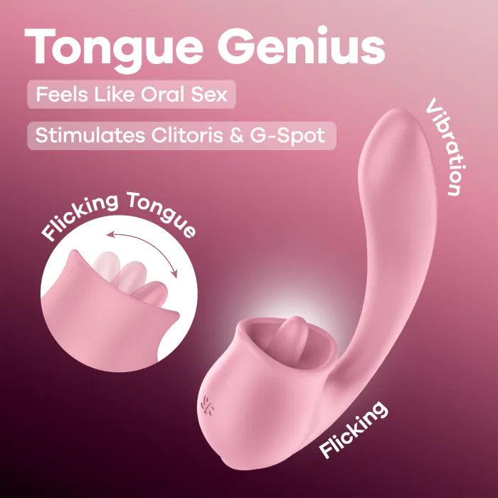 Cтимулятор Satisfyer Tongue Genius — фото 7