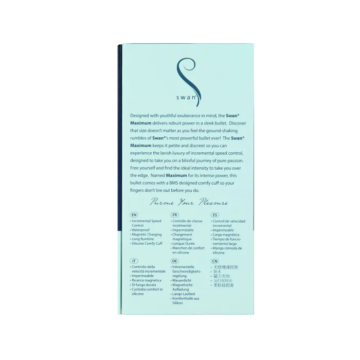 Віброкуля Swan Maximum + Comfy Cuff Blue — фото 10