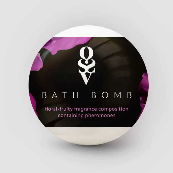Бомбочка для ванни з феромонами Obsessive Bath bomb Floral Fruity 100 г — фото 2