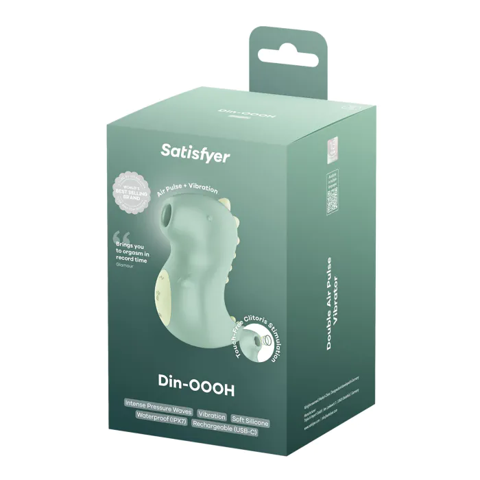 Вакуумний кліторальний стимулятор Satisfyer Din-OOH — фото 6