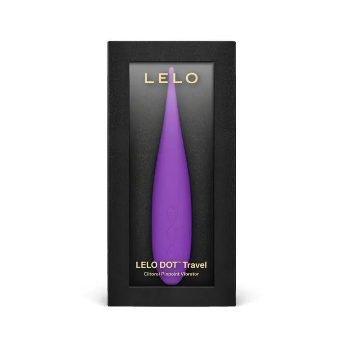 Кліторальний вібратор Lelo Dot Travel Purple — фото 2