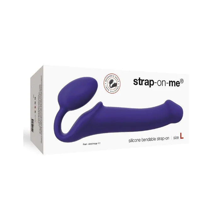 Безремневий страпон Strap-On-Me Violet L — фото 3