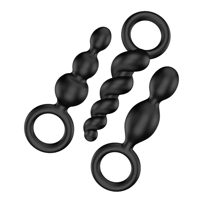 Набір анальних пробок Satisfyer Booty Call Black