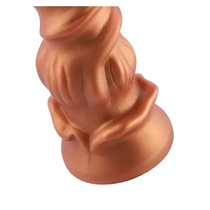 Дилдо Hismith Spiral Grain Silicone Dildo Monster Series — фото 8