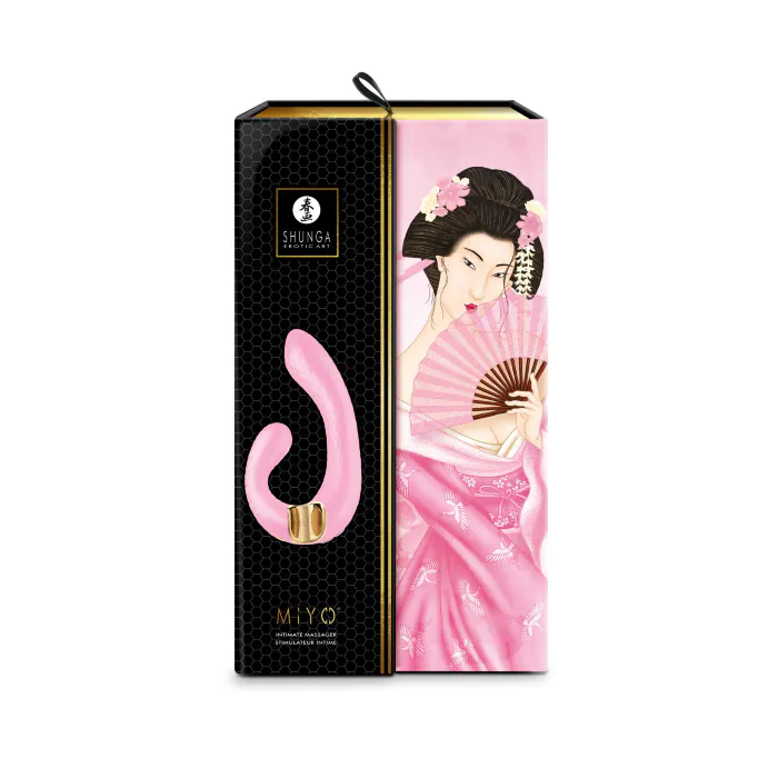 Вібратор Shunga Miyo Light Pink — фото 4