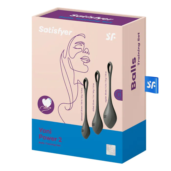 Вагінальні кульки Satisfyer Yoni Power 2 Black — фото 5