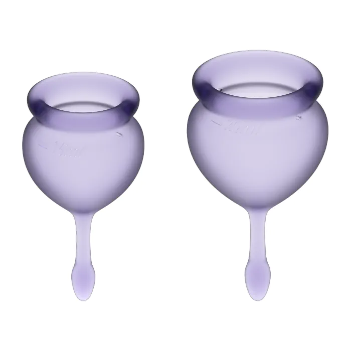 Набір менструальних чаш Satisfyer Feel Good Violet — фото 2