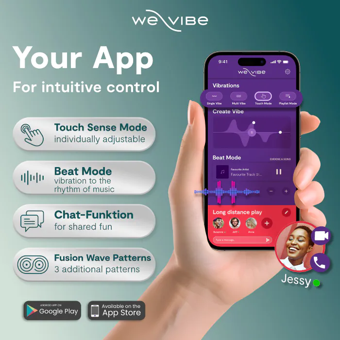 Парний смартвібратор We-Vibe Chorus Pro Cosmic purple — фото 38