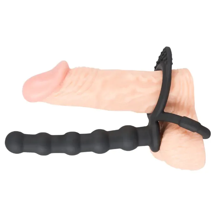 Кільце Black Velvets Cock & ball ring — фото 7