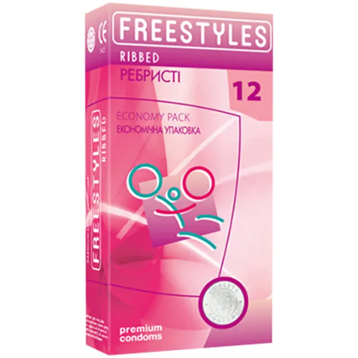 FREESTYLES RIBBED 12 шт
