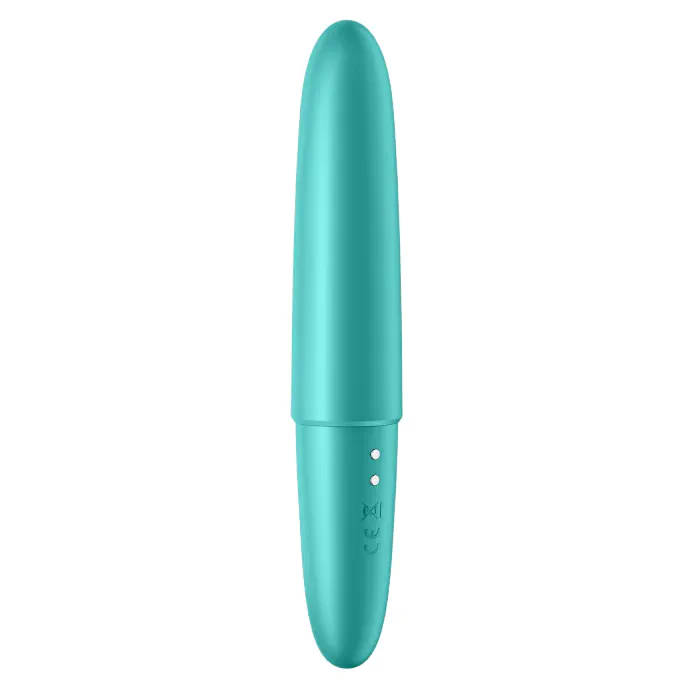 Вібратор для клітора Ultra Power Bullet 6 Turquoise — фото 4