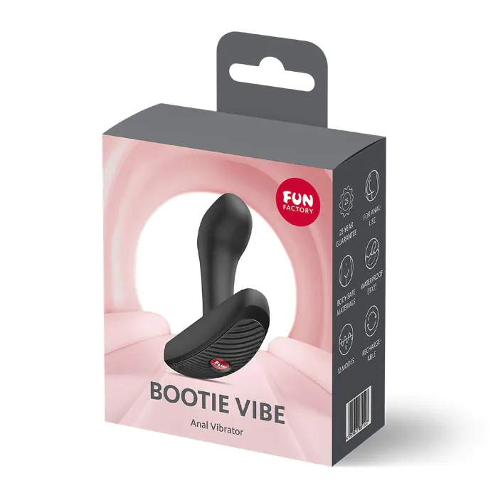 Анальна пробка Fun Factory Bootie Vibe Black — фото 10