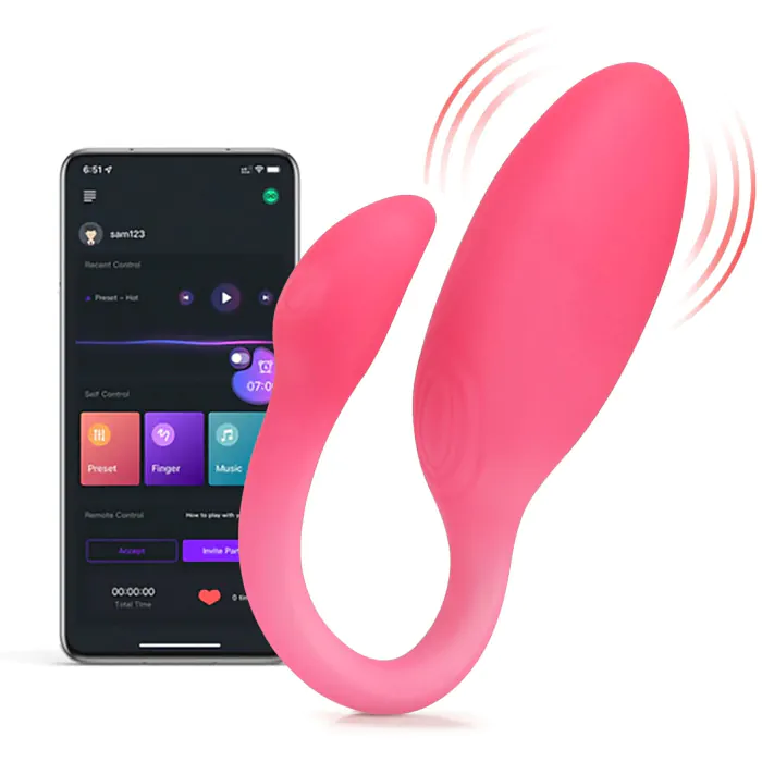 Смарт-віброяйце Magic Motion Flamingo Max Pink