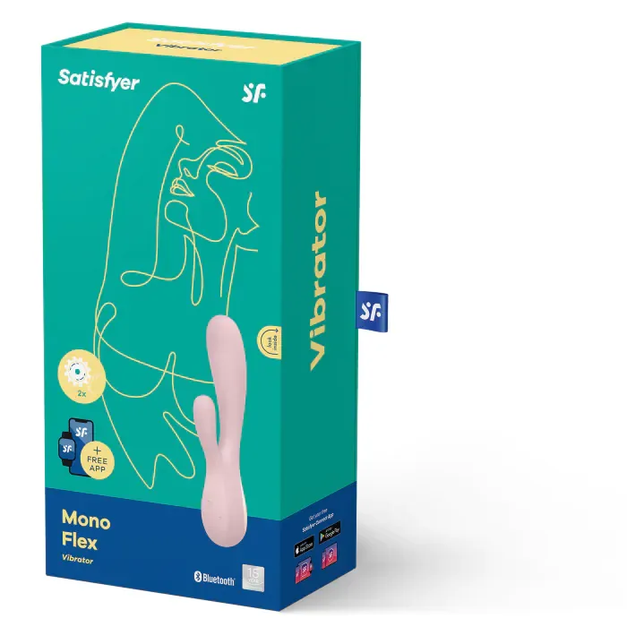 Смарт-вібратор кролик Satisfyer Mono Flex Mauve — фото 6