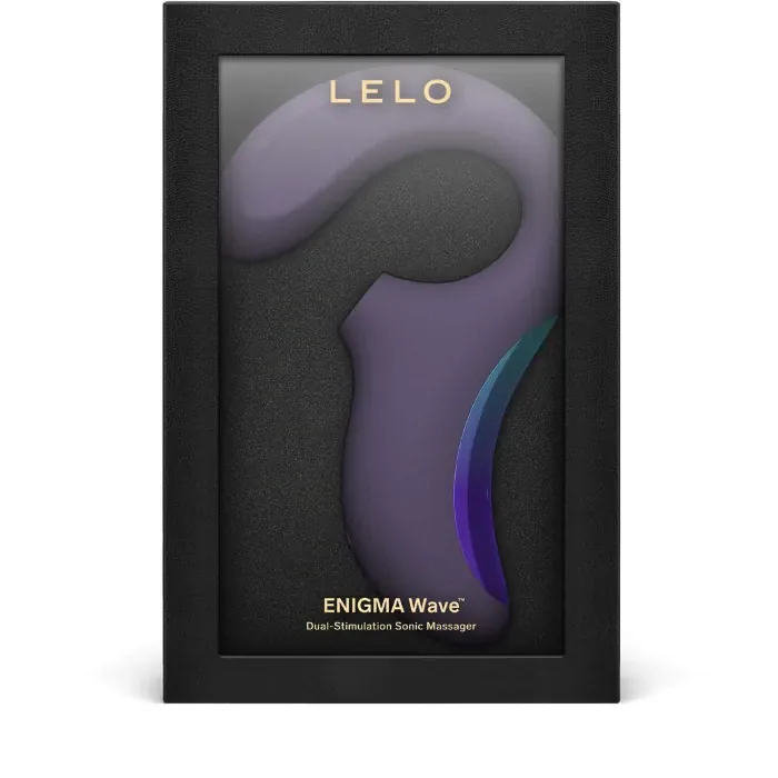 Кліторально-вагінальний звуковий стимулятор LELO Enigma WAVE Cyber Purple — фото 6