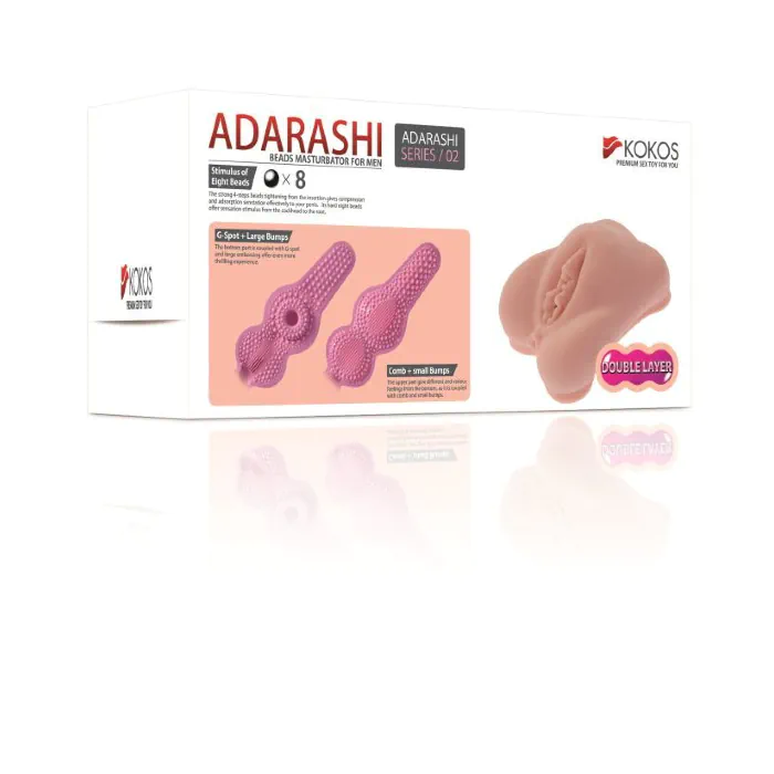 Мастурбатор Kokos Adarashi-2 Double Layer — фото 6