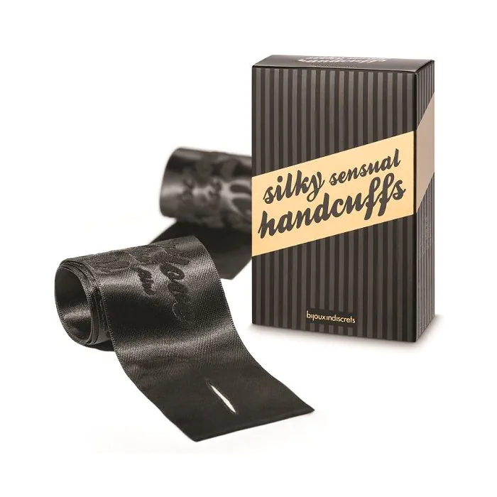 Пов'язка наручники Bijoux Indiscrets Silky Sensual Handcuffs — фото 2