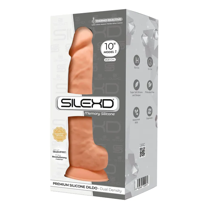 Фалоімітатор SilexD Arnold Flesh 10" — фото 9