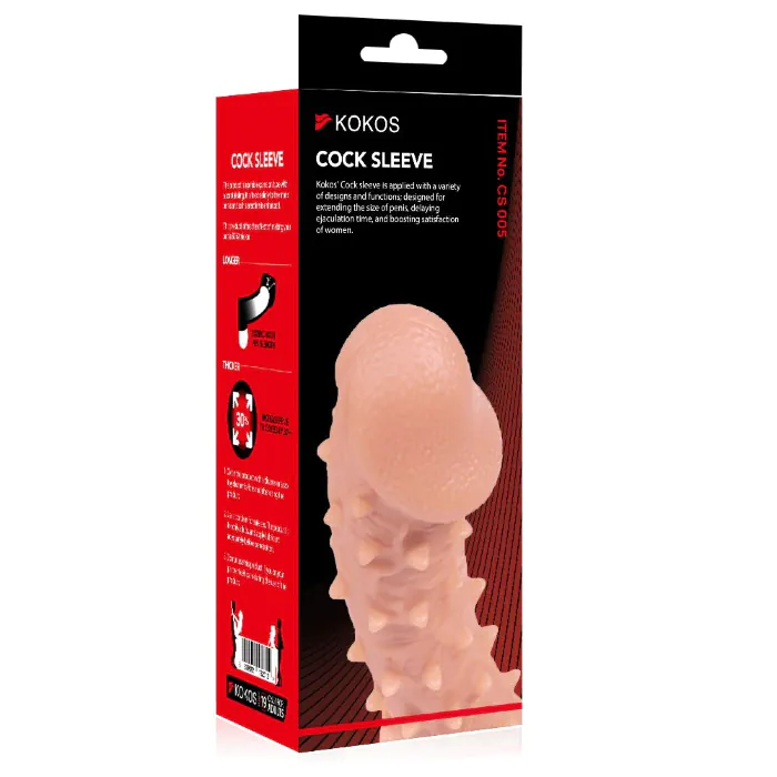 Насадка на член Kokos Cock Sleeve CS 005 S — фото 5