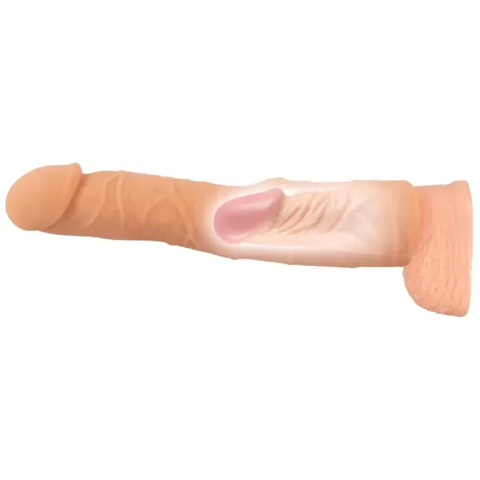 Насадка на пеніс Nature Skin Extension Sleeve — фото 10
