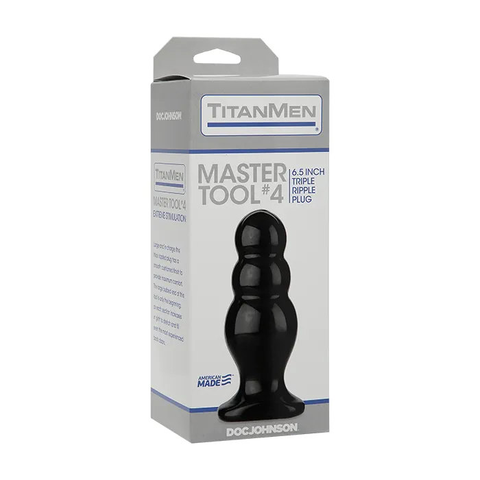 Анальная пробка Doc Johnson Titanmen Tools Master — фото 2