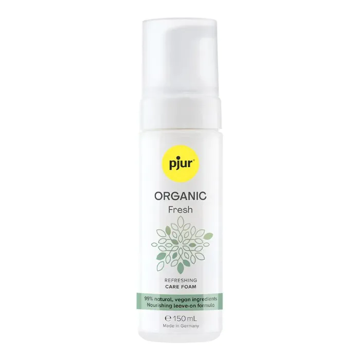 Органічна піна для інтимної гігієни pjur ORGANIC Fresh 150 мл, освіжувальна