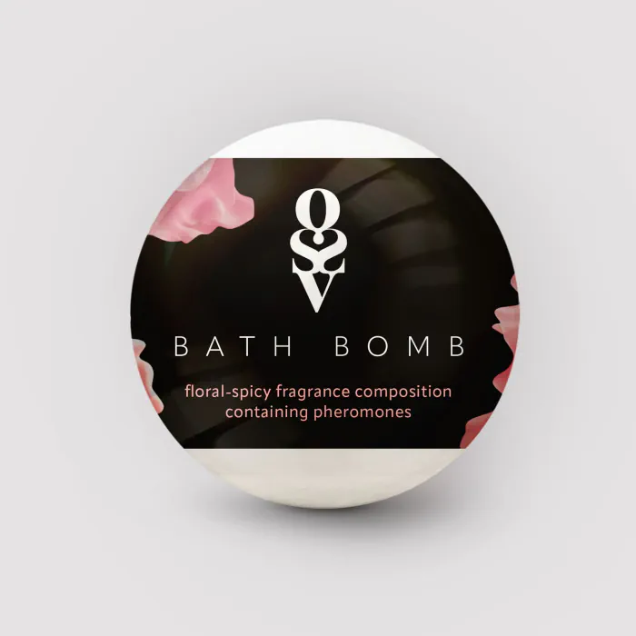 Бомбочка для ванни з феромонами Obsessive Bath bomb Floral Spicy 100 г — фото 2