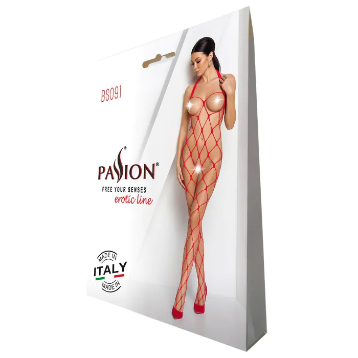 Бодістокінг Passion BS091 Red — фото 5