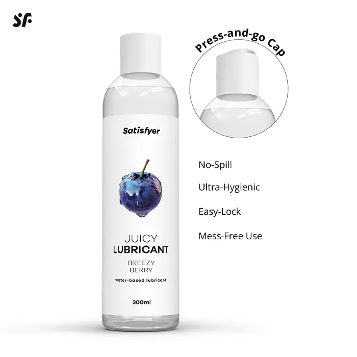 Лубрикант Satisfyer Juicy Lubricant Breezy Berry 300 мл — фото 4