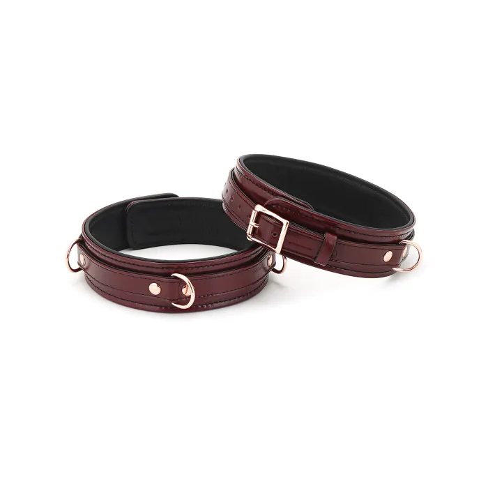 Фіксатори для стегон Liebe Seele Wine Red Thigh Cuffs L