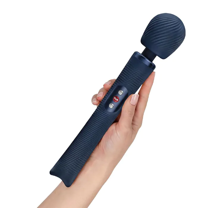 Вібромасажер Fun Factory VIM Vibrating Wand Nightblue — фото 5