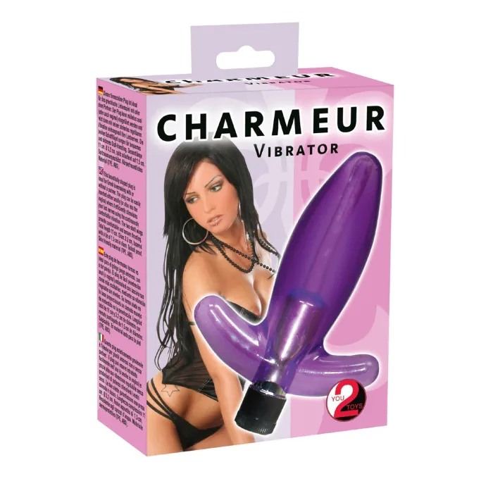 Анальний вібратор Charmeur Analvibe Lila — фото 2