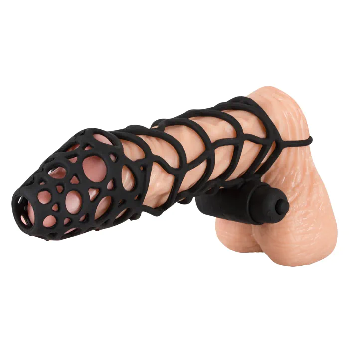 Насадка Penis Sleeve Black Velvets M — фото 5