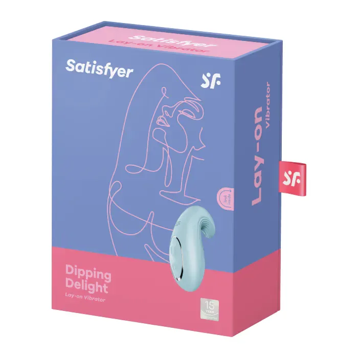 Вібратор Satisfyer Dipping Delight light blue — фото 7